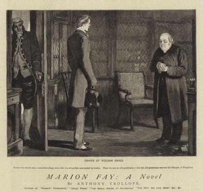 Marion Fay, Een Roman door William Small